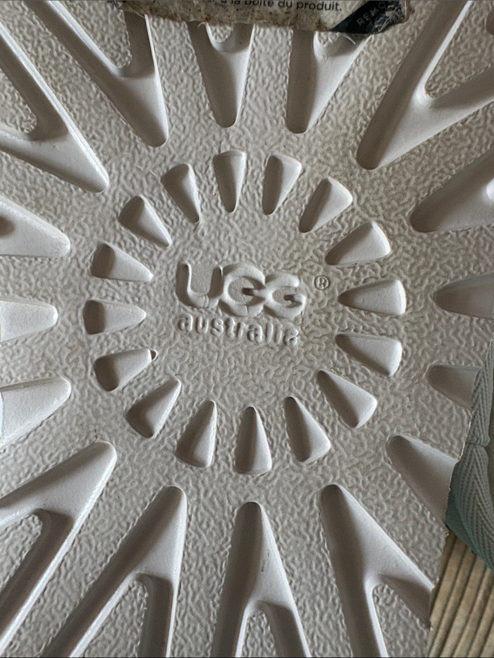 UGG NEW Ivory Suede Pearl & Crystal Embellished Ankle Boots - Picture 6 of 6